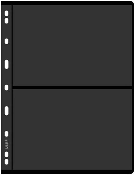 stamp collector pages \u2013 10 Sheets Stamp Pages with Binder Pockets, 9-Hole Standard Stamp Collecting Supplies, Stamp Books for Postage Stamps, 2-Row Stamp Album for Collectors - Image 7